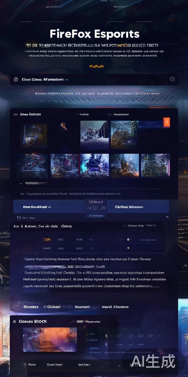 火狐电竞链接攻略:快速定位官方比赛入口全指南 火狐电竞作为一个专业的电竞赛事平台,拥有丰富的比赛