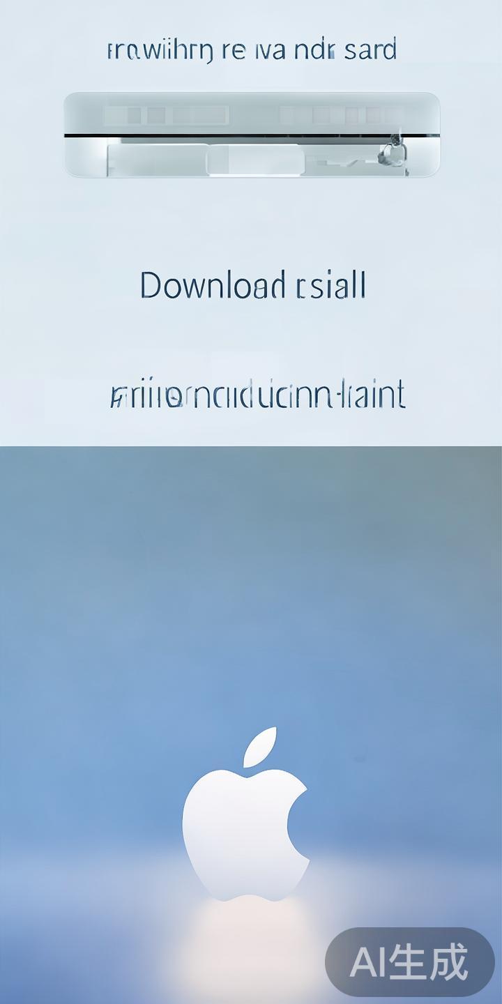 第三步，点击下载安装按钮，等待应用自动下载与安装。